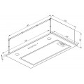 Кухонная вытяжка Akpo Mio eco II 60 wk-4 BL Кухонная вытяжка Akpo Mio eco II 60 wk-4 BL